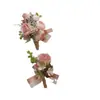 Yi Yaguo 273 Flores Secas de Imitación Retro Ramillete de Celebración de Negocios Flores de Mano Suministros de Boda Estudio Fotográfico Accesorios Fotográficos