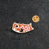 Cartoon Creative Animal Alloy Jóias Broche Bonito Carpa Vermelha Carpa Preta Pintura Pin Badge