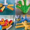 Praça comercial, piscina de bolinhas oceano, pião tartaruga, bola pula-pula infantil, playground temático de fazenda para pais e filhos, brinquedos aquáticos infláveis