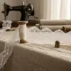 Renda bordada estilo floresta com ondas de montanha em rede para vestidos Hanfu e decoração de cortina WDK228558+4
