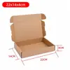 Cajas de Avión en Stock para Venta al por Mayor, Cartón de Embalaje Extra Duro Reforzado de Tres Capas, Cajas de Cartón Corrugado Plegables Resistentes a la Presión Corrugado E/B