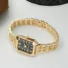 Relógio Feminino Popular Transfronteiriço, Relógio Quadrado da Moda, Novo Relógio de Quartzo de Vidro para Meninas, Relógio Feminino de Luxo Leve de Alta Qualidade