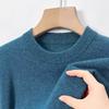 Suéter Tommy Genuino 100% Cachemir Puro Invierno Engrosado Suéter de Lana para Hombre Cuello Alto Medio Suéter de Punto para Base Ropa de Papá