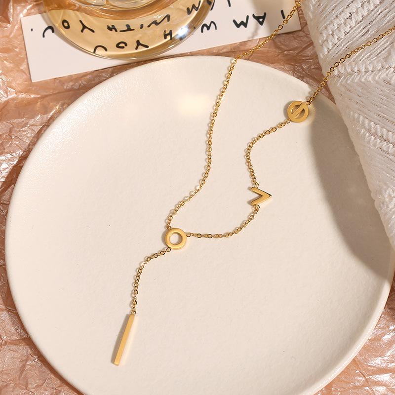 SKU_01_LOVE项链_18k金色