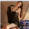 Lencería Sexy para Mujer, Transparente, Seductora, Sin Entrepierna, No Necesita Quitarse, Conjunto Caliente y Apasionado, Moño, Pechos Expuestos, Ropa de Noche para Pecho Pequeño