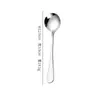 Acero inoxidable 1010 vajilla cuchara larga para helado cuchillo de bistec occidental cuchara de hotel todo tipo de cuchillos, tenedores y cucharas cuchara infantil para el hogar