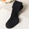 Calcetines para Niños 2026 Otoño/Invierno Nuevo Estilo Terciopelo Plus Raya Vertical Lisos Medias para Niñas Pantalones Cálidos de Terciopelo Fino Pantalones para Bebé