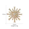 Nuevo Broche de Estrella de Moda Totalmente Incrustado con Diamantes con Ocho Puntas de Estrella Broche Versátil Pin de Ancla de Barco Accesorios de Ropa para Hombres y Mujeres