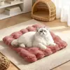 Esterilla para Mascotas Invierno Engrosada Felpa Cápsula Espacial Nido de Gato Esterilla para Cachorros Esterilla Cálida Nido de Conejo Esterilla para Dormir Esterilla para Dormir Gato