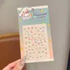Pegatinas para uñas infantiles Sanrio no tóxicas e insípidas pegatinas para uñas de niñas caricatura viene con pegamento pegatinas de juguete para niñas