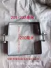 Argola quadrada dupla face chapa plana coluna quadrada galvanizada espessa poste de luz de rua suporte quadrado para abraçar braçadeira de tubo quadrado