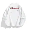 Camiseta de Manga Larga Juvenil para Primavera y Otoño Hombre Otoño 2025 Nueva Camiseta de Manga Larga Bordada Tops para Niños Camiseta