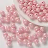 Cuentas acrílicas chapadas en color de fábrica, collar artesanal, accesorios para el cabello, tocado, cuentas decorativas, cuentas sueltas, material al por mayor