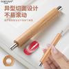 Ímã Cilíndrico para Nail Art Bastão de Ponta Dupla Ímã Forte Anti-Queda Cabo de Madeira Ferramenta Especial para Nail Art Olho de Gato