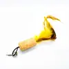 Fabricantes de brinquedos para animais de estimação atacado cabeça de reposição de pena vara para gato de estimação vara de gato auto-Hi vara de fada para gato brinquedo resistente à mordida
