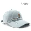 Boné de Baseball Cartoon Cor Sólida Desgastado Estilo Retrô Japonês para Mulheres e Homens, Chapéu de Sol para Uso Externo