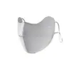 Mascarilla de Protección Solar para Mujer, Máscara de Sombrilla con Protección UV para Ojos para Ciclismo de Verano, Mascarilla de Protección Solar Transpirable de Seda de Hielo de Alta Calidad
