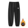 Calças casuais Waffles masculinas primavera e outono Ins Calças esportivas da moda Calças soltas da moda de marca All-match Calças com etiquetagem na perna e nos dedos