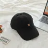 Boné de Beisebol Escovado Estilo Coreano Unissex Tendência Bordado de Letra Moda Simples Aba Larga Atacado