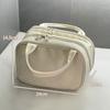 Estilo Coreano Nova Bolsa de Cosméticos Portátil Bolsa de Armazenamento Portátil de Grande Capacidade para Mulheres Viagem Cuidados com a Pele Bolsa de Higiene Pessoal Caixa Bolsa de Armazenamento