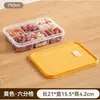 Caixa para Compartimento de Freezer de Geladeira, Caixa de Armazenamento de Grau Alimentício, Caixa de Conservação de Pequeno Porte, Ferramenta Organizadora