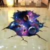 Ofer Adesivos de Chão Céu Estrelado 3D Transfronteiriços Venda Direta de Fábrica Adesivos de Chão Céu Estrelado Quebra-Janela Af5860-Af5864