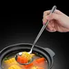 Cuchara Pública para Conchas de Acero Inoxidable Pala para Champiñones Cucharón para Sopa Colador de Sopa Olla Caliente Doméstica Servir Sopa Colar Sopa Porcionar Cuchara Pública Utensilios de Cocina