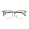 Montura Redonda Transfronteriza 7725 Armazones para Gafas de Prescripción para Adolescentes, Estilo Coreano Silicona Líquida, Se Puede Personalizar para Gafas de Miopía Alta