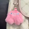 Broche de Muñeco de Peluche de Dibujos Animados Estilo Little Red Book, Monstruo Pequeño de Un Ojo, Monstruo Lindo de Tres Ojos, Accesorio para Bolsa, Juguete Lindo