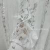 Cortina de renda retrô francesa sala de estar quarto varanda cauda de fênix flor I transparente opaco protetor solar tela de janela atacado