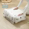Bolsa de Almacenamiento para Colchas a Prueba de Polvo, Caja de Almacenamiento para Ropa y Colchas, Bolsa Transparente para Colchas para el Hogar, Bolsa de Empaque de Gran Capacidad, Bolsa para Mudanza