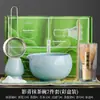 Tigela de matcha estilo japonês song dynasty chá de matcha ferramenta de pedido de chá tigela de chá de cerâmica xícara de chá misturador pincel de chá de matcha conjunto de chá