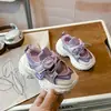 Zapatillas de Malla para Niños Zapatos Gruesos para Niñas Nuevos de Primavera Zapatos para Caminar de Bebé Suela Suave Transpirables Zapatos Deportivos para Niños Pequeños