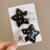 Lindo pasador de amor rosa dopamina rubor Serie de conejitos pinza de pico de pato dulce para todo tipo de flecos clip lateral