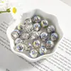 Cuentas de Concha, Cuentas Redondas de Cristal, Cadena para Teléfono DIY, Accesorios de Joyería de Resina, Cuentas de 12 mm, Estilos Mixtos, Venta al por Mayor