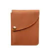 1225 Billetera de Cuero Crazy Horse Simple para Hombre 80% de descuento Cierre de Broche Billetera de Bolsillo de Cuero Genuino Vintage Piel de Vaca Completa Superventas Transfronteriza