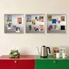 Adesivo magnético de geladeira em aço inoxidável Arte de parede DIY para decoração de entrada de sala de estar, Parede de fotos criativa de alta qualidade estilo Bauhaus