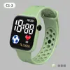 Ventas Directas de Fábrica, Superventas Transfronterizos, Reloj Electrónico LED Multifuncional para Niños, Reloj de Estilo de Vida, Pulsera, Al Por Mayor en Stock