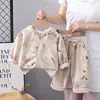 Conjunto de Primavera para Niña, Manga Larga Primavera-Otoño 2026 Nuevo Conjunto de Dos Piezas con Cremallera para Niños, Elegante Traje de Primavera-Otoño para Bebé