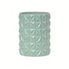 Novo Vaso de Flor Simples de Plástico de Moda Nórdica Relevo Geométrico Criativo Personalizado Moderno Ornamento de Planta Vaso de Flor