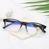 Gafas planas de alta transparencia sin graduación con protección contra la luz azul, para computadora y teléfono móvil, gafas antirradiación para hombres y mujeres con monturas para miopía