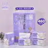 Papel de Lenço de Papel para Show Pai e Filho 460 Folhas 10 Pacotes Espessado Molhável Água Facial Lenço de Papel para Casa Restaurante Guardanapo Removível