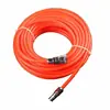 Tubo de aire para compresor de aire a granel con Conector tubo de aire pu tubo de aire de alta presión bomba de aire manguera de alta presión Tubo recto neumático Tubo de resorte