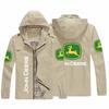 Fábrica Original Moda Suelta Chaqueta Estampada con Logo de Coche Casual Talla Grande Ropa de Comercio Exterior Europeo y Americano Chaqueta Piloto Deportiva para Hombre