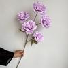 Flores Artificiales 5 Peonía Martin Boda Salón de Bodas Techo Camino Guía Floral Alto Flor Suave Decoración de Arreglo Floral en stock