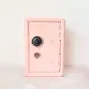 Cofre de Porquinho Doméstico Pequeno Transfronteiriço Mini Cofre Infantil Caixa de Poupança de Metal Criativa Caixa de Armazenamento com Fechadura