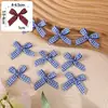 Lazo de Cinta Escocesa a Cuadros 1CM Lazo de Máquina de Cinturón Escocés Ropa Falda para Niños Calcetines Lazo Decorativo