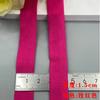 Em Estoque 2cm Elástico Bainha Dobrada Punho Jaqueta de Penas Fita de Bainha Tubulação Faixa Elástica de Nylon com Pregas Atacado