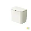 Lixeira de Cozinha, Lixeira para Armazenamento de Resíduos Alimentares, Lixeira Sanitária Doméstica de Grande Capacidade, Lixeira de Papel Montada na Parede com Tampa Deslizante
