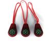 Llavero Brújula Cabeza de Llave Exterior Norte Pin Lanyard Cabeza de Cremallera Cabeza de Brújula Portátil 20mm